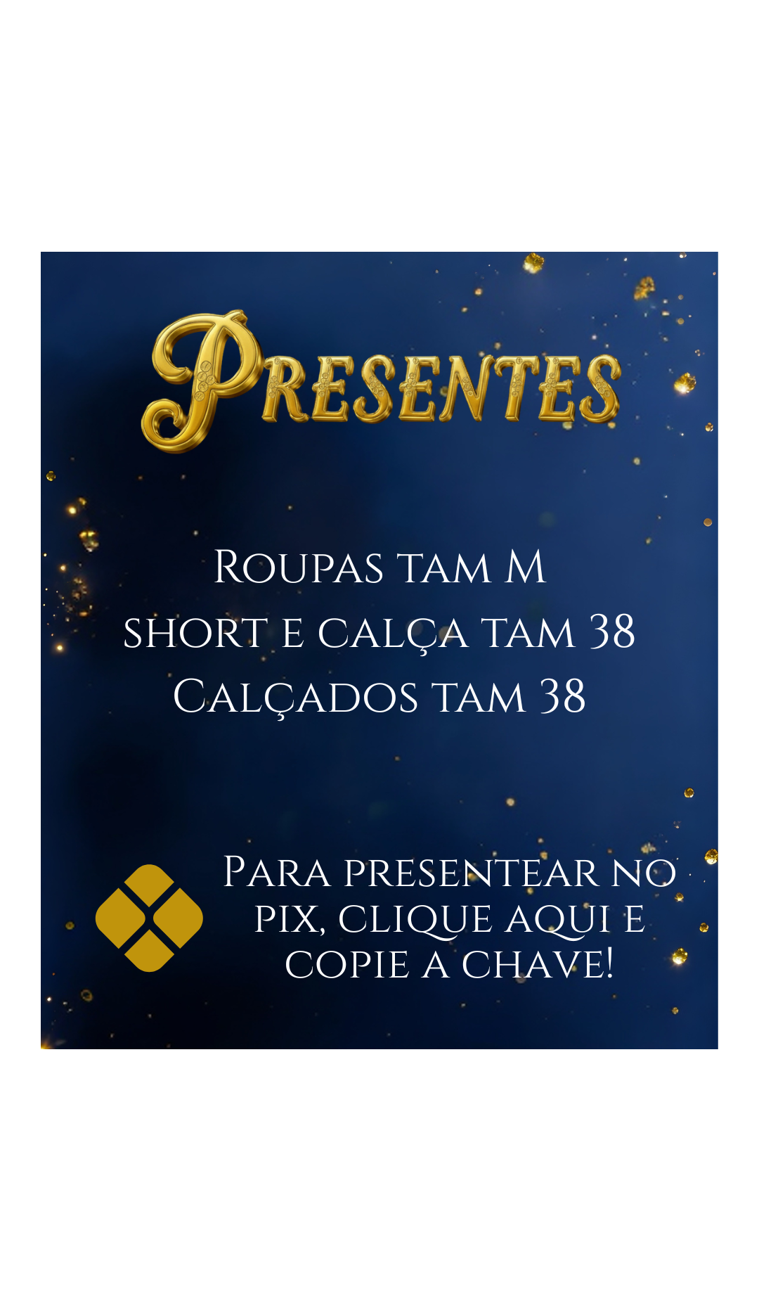 Sugestões de presente